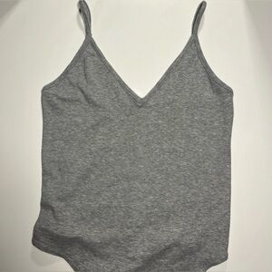 SPAGHETTI STRAP, V NECK BODYSUIT